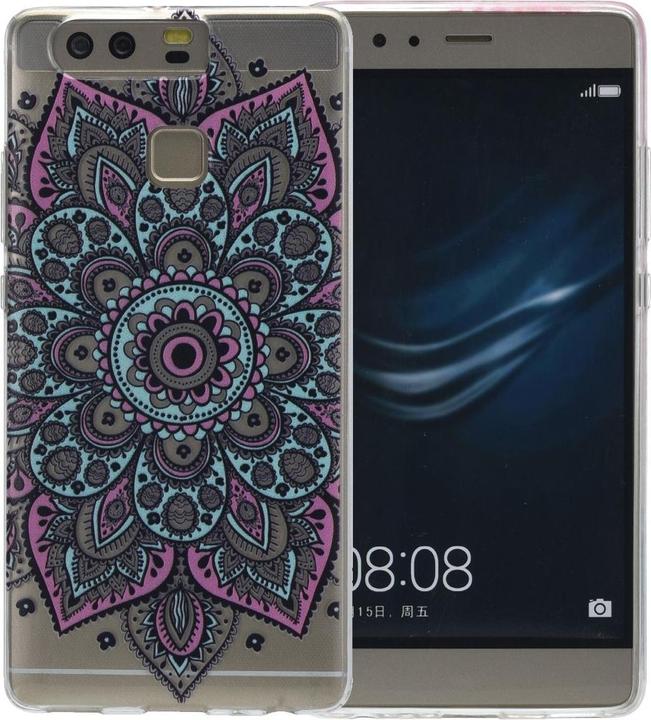 Produktbild König Design Huawei P10 Hülle Case Handy Cover Schutz Tasche Schutzhülle Henna Bumper Bunt (Haier P10)