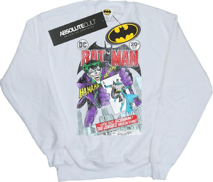 Produktbild Batman Joker Playing Card Cover Sweatshirt Jungen (140, 146)