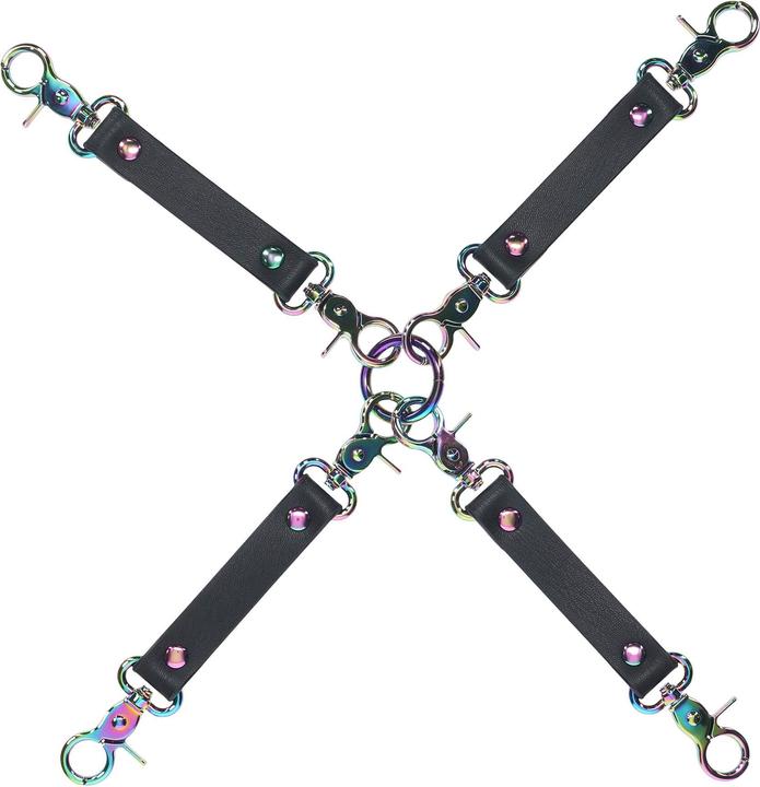 Produktbild Ouch! Venice Collection - Hogtie Connectors - Black