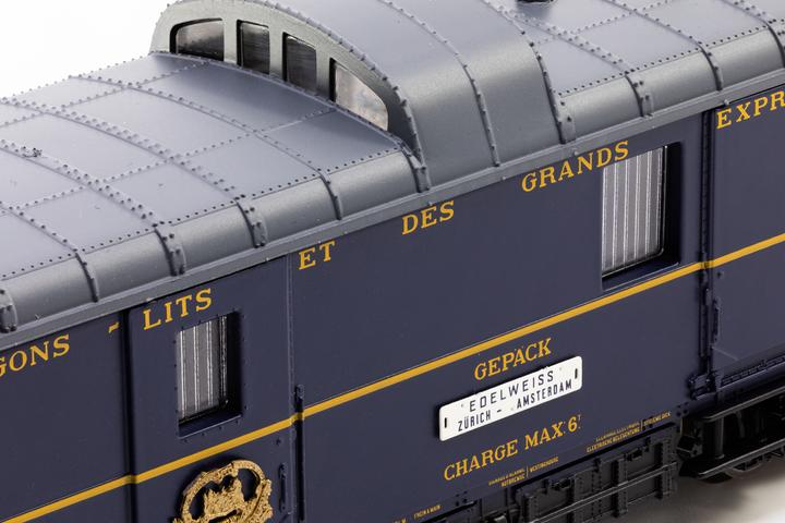 Actual product image Rivarossi CIWL 3-parts. Set Edelweiss Pullman Express DD3 VPC Fleche d Or + VP Étoile du Nord Ep. II