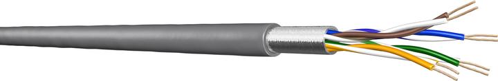 Immagine prodotto Draka Cavo patch UC300 S26, Cat. 5e, F/UTP, senza alogeni, grigio, bobina monouso da 1000 m (CAT5, 1000 m)