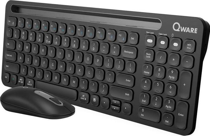 Actual product image Qware Florence Draadloze Combo, desktopset (Eng. Int., Cable)