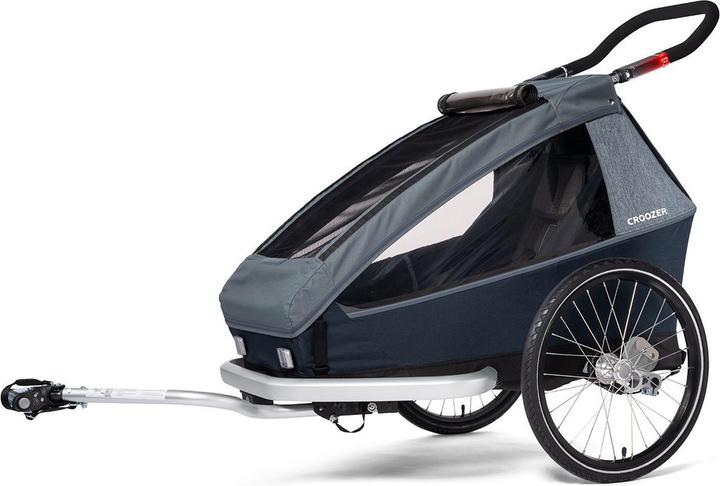 Actual product image Croozer Kid Vaaya 1 3in1 - Graphite Blue