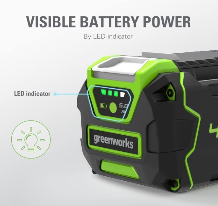 Actual product image Greenworks G40B5 (40 V)