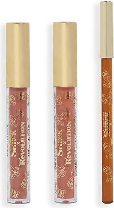 Actual product image Makeup Revolution Shrek Gingy Lip Kit Set