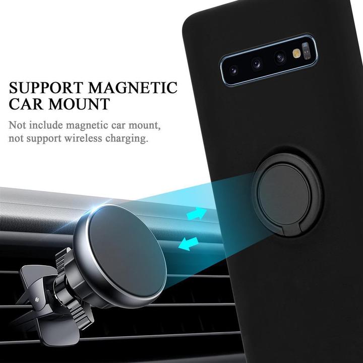 Productafbeelding Cadorabo TPU Vloeibare Ring Silicone Hoesje (Samsung Galaxy S10)