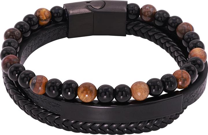 Actual product image Heideman Justus black colours (19 cm, 100% leather)