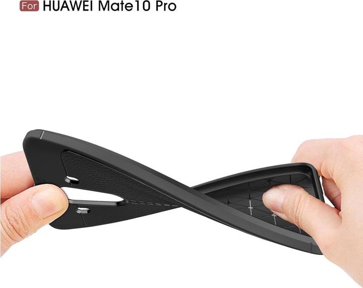 Actual product image Screenguard Huawei Mate 10 Pro Sleeve Leather Design TPU Cover (Mate 10 Pro)