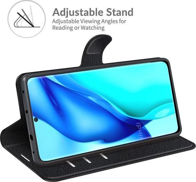 Produktbild MU Classic Litchi Leder Bookcover Series (Huawei P50 Pro)