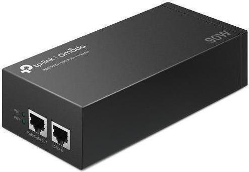 Produktbild TP-Link POE380S - Gigabit-PoE-Injektor, 802.3af/at/bt, 90 W (802.3at (PoE+), 802.3bt (PoE++), 802.3af (PoE), 90 W)