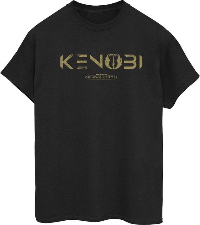 Immagine prodotto Star Wars Obi-Wan Kenobi Logo Maglietta Ampia Donna (XL)