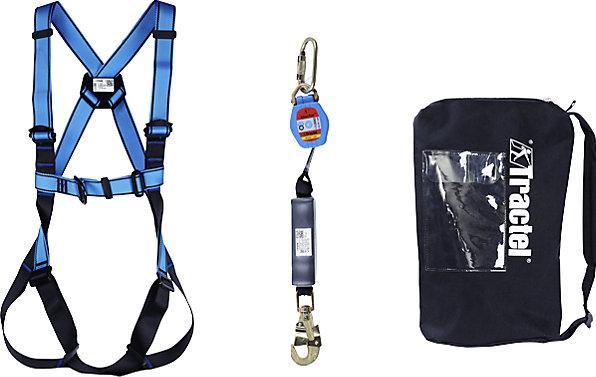 Image du produit kaiserkraft Kit anti-chute EPI pour plates-formes de levage HSG Profi, charge max. 150 kg (XL)