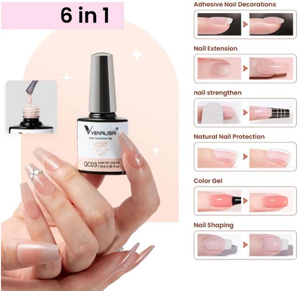 Image du produit Venalisa Gel de construction rapide Milk UV/LED (Vernis semi-permanent)