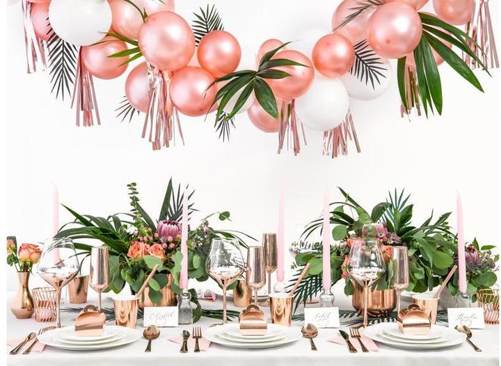 Actual product image Partydeco Mug Rose Gold (6 x)