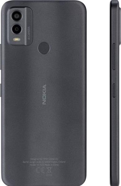 Actual product image Nokia C22 (64 GB, Charcoal, 6.50", Dual SIM, 13 Mpx, 4G)