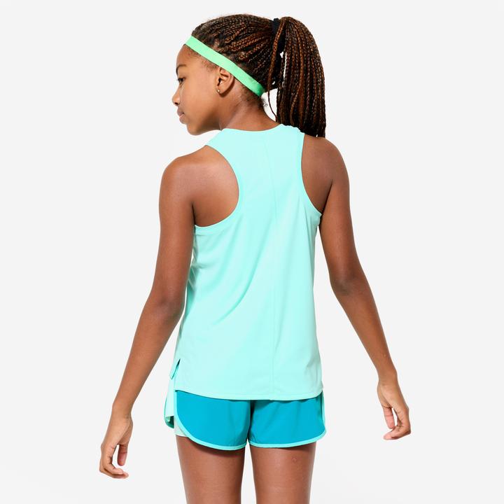 Produktbild Decathlon Top Mädchen Multisport atmungsaktiv - grün (6, 7, 8)