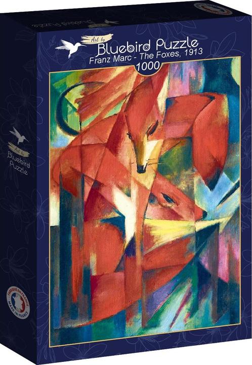 Actual product image Bluebird Puzzle 1000 pieces Franz Marc - The Foxes, 1913 (1000 pieces)