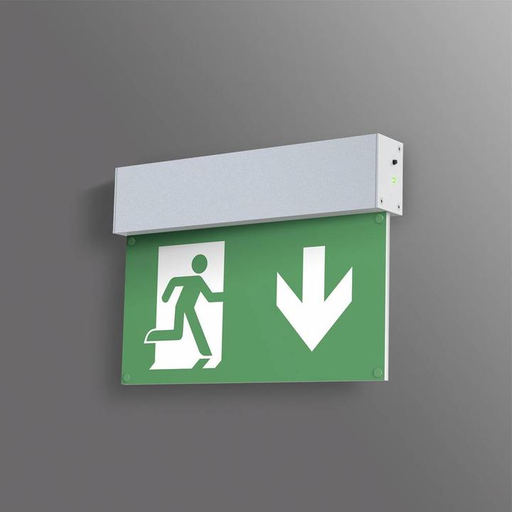 Actual product image B-Safety BR 558 030 Emergency escape route lighting surface-mounted on the wall