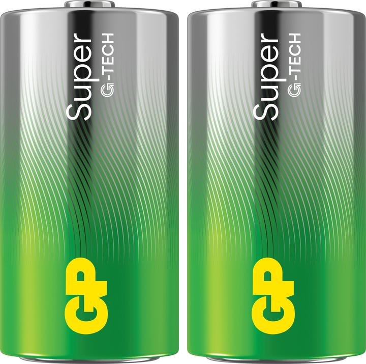 Produktbild GP Batteries Super (2 Stk., C, R14)