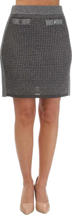 Actual product image Ted Baker Womens/Ladies Sanniaa Metallic Knitted Mini Skirt (34 D)