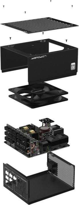 Actual product image LC-Power LC1000P V3.0 (1000 W)