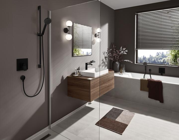 Produktbild hansgrohe AddStoris Seifenhalter, Wandmontage, mattschwarz