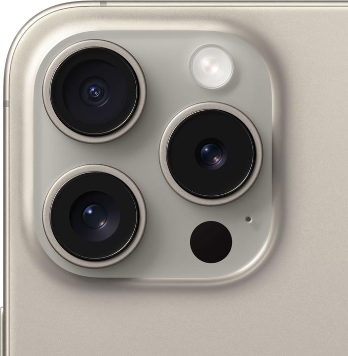 Actual product image Apple iPhone 15 Pro (128 GB, Natural Titanium, 6.10", SIM + eSIM, 48 Mpx, 5G)