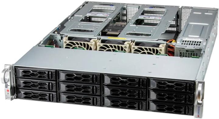 Produktbild Supermicro Barebone UP SuperServer 2U Single Sockel 4677 SYS-521C-NR - Server-Barebone - Ba