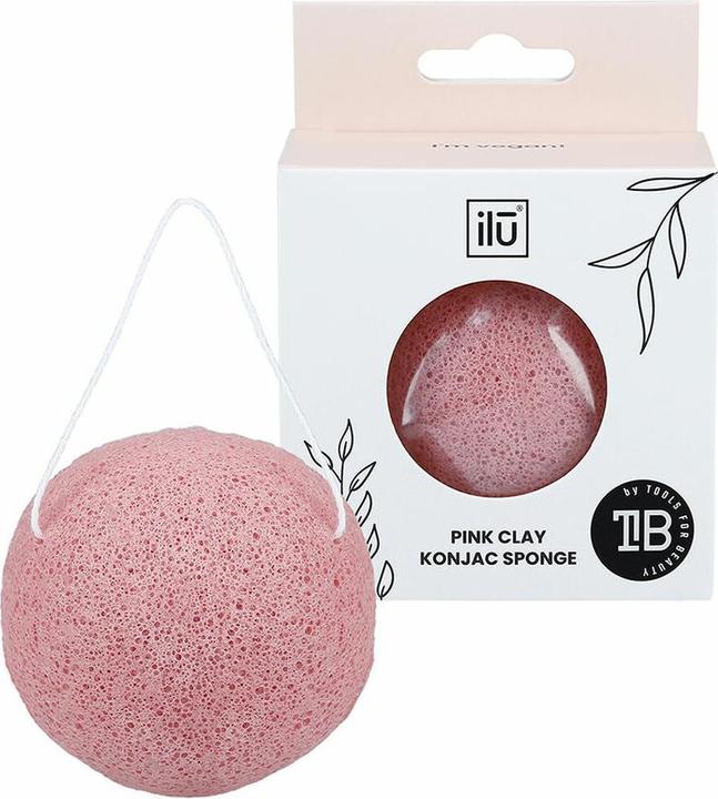 Image du produit Tools for Beauty Konjac Esponja Pink Clay 1 U
