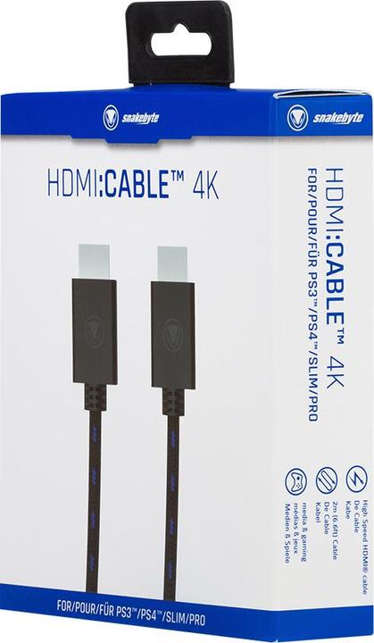 Image du produit Snakebyte Câble HDMI Pro 4K 3 mètres (3 m, HDMI)