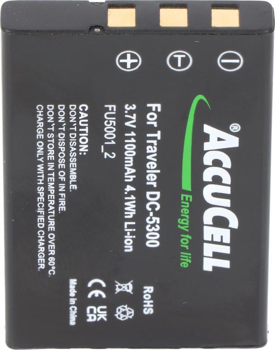 Produktbild AccuCell Akku Traveler DC-6300, EE-Pack 330 (Akku)