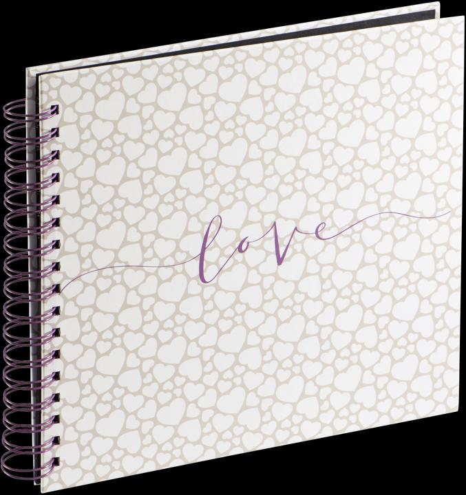 Immagine prodotto Hama Album a spirale Romance 28x24 40 pagine nere matrimonio (28 x 24 cm)
