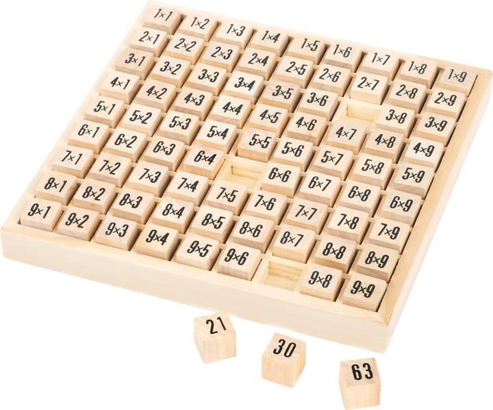Actual product image small foot Abacus The small 1x1 (German, Italian, French, English, Swiss German)