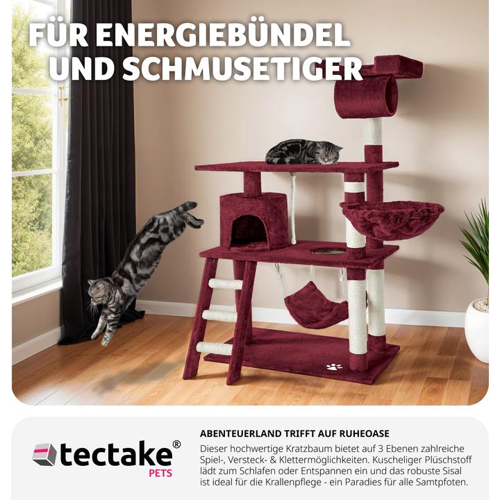 Image du produit tectake Marcel (141 cm, Vin rouge)