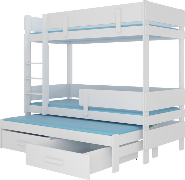 Immagine prodotto ADRK Furniture Letto a castello triplo ETAPO 200x90 (200cm x 90cm)