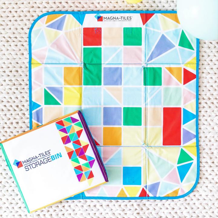 Image du produit Magna-Tiles Boîte de rangement & tapis de jeu interactif