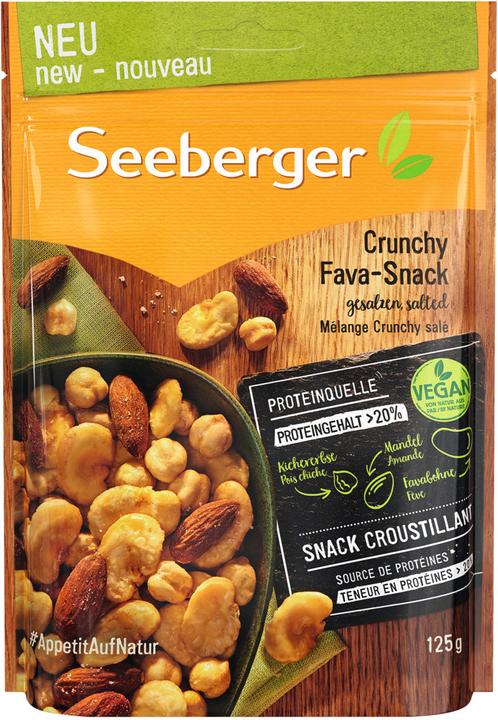 Immagine prodotto Seeberger Crunchy Fava-Snack (125 g)
