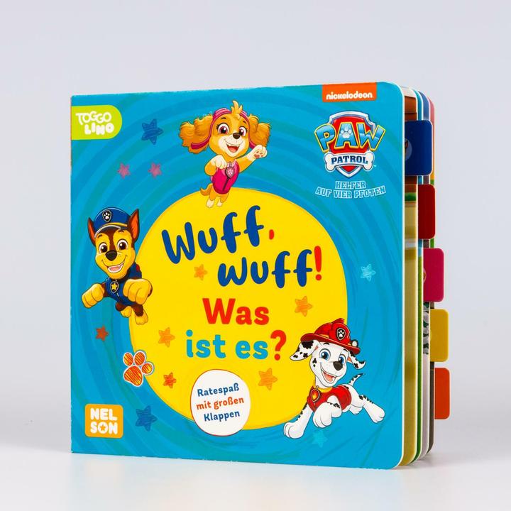 Actual product image PAW Patrol Pappbilderbuch: Wuff, wuff! Was ist es? (German)