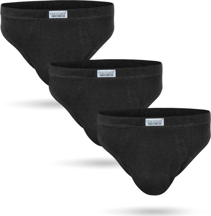 Image du produit Normani 3 slips pour hommes 100 % coton (L, Lot de 3)