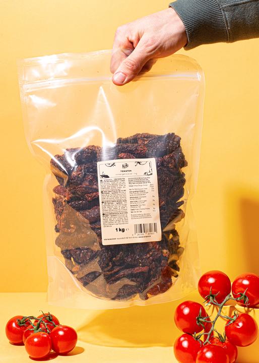 Actual product image KoRo Dried tomato halves, salted and unsulphurised (1000 g)