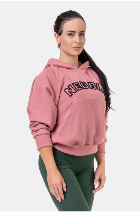 Produktbild Nebbia Iconic Hero Sweatshirt with a hoodie 581 old rose (L)