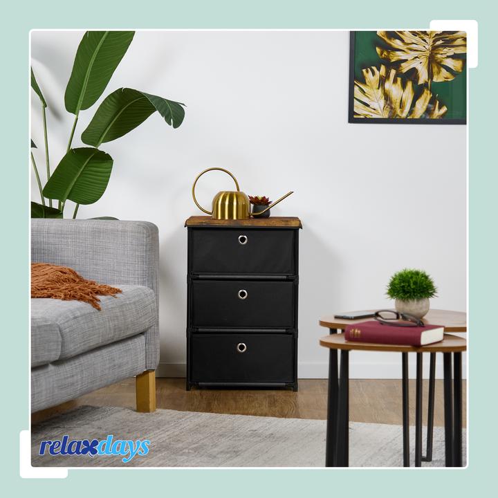 Immagine prodotto Relaxdays Cassettiera (43 x 33 x 65 cm)