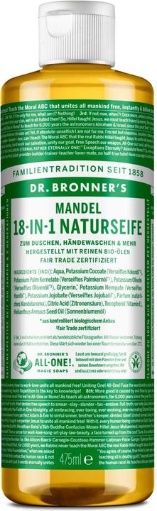 Dr. Bronner's 18-IN-1 Mandel (Flüssigseife, 475 ml)