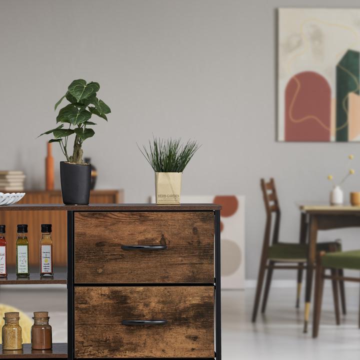 Produktbild Relaxdays Kommode (84 x 32.5 x 71.5 cm)