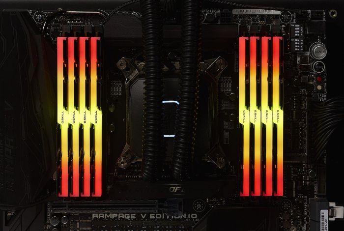 Produktbild G.Skill Trident Z RGB (2 x 16GB, 3600 MHz, DDR4-RAM, DIMM)