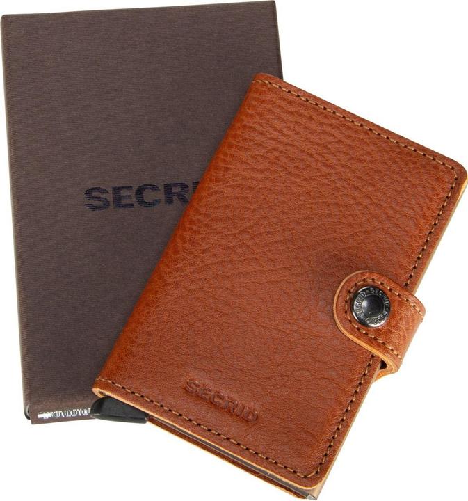 Actual product image Secrid Miniwallet Vegetable Tanned Caramello Sand