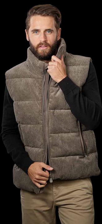Save the Duck Euryops Gilet Mud Grey (M)