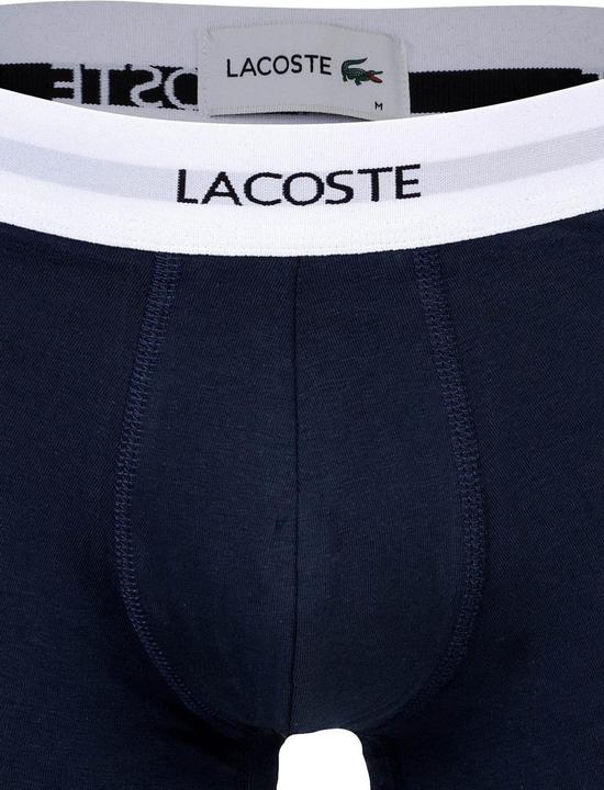 Produktbild Lacoste Pack De 3 Boxers Courts (XL, 3er Pack)