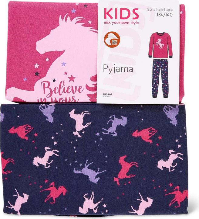 Produktbild Kids Bio Mädchen Pyjama (134, 140)