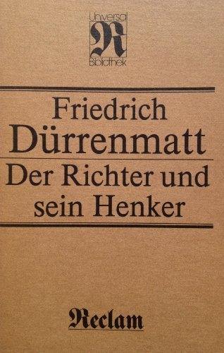 Produktbild Der Richter und sein Henker. (Deutsch, Friedrich Dürrenmatt, 1955)